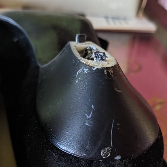 Vintage suede shoes made in England (1989) - Picture 6 of 7